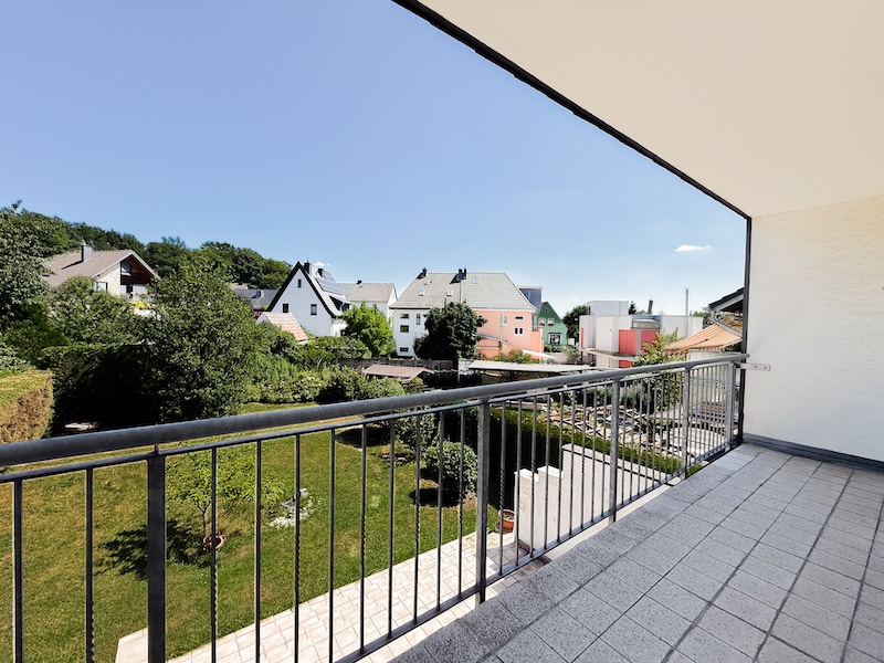 Impression Balkon Kinderzimmer